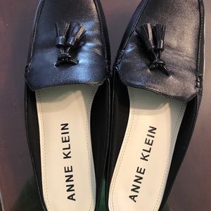 Anne Klein, flat mules, size 9 1/2